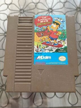 The Simpsons NES Nintendo Video Game Cart
